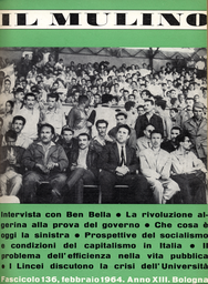 Copertina del fascicolo dell'articolo Prospettive del socialismo in Italia (e interpretazioni del centro sinistra)