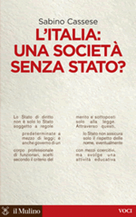 Cover articolo Sabino CASSESE, L'Italia: una società senza Stato?